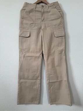 ZARA Beige Cargo Utility Pants